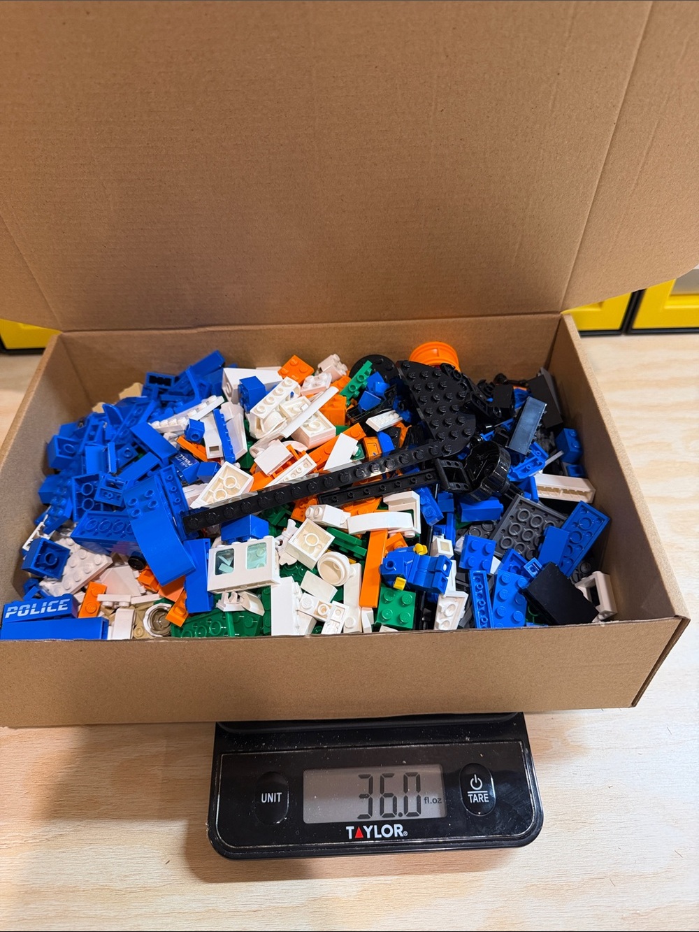 Bulk Mixed Lego Bricks Parts Pieces Lot, Clean Genuine Lego 2 LB
